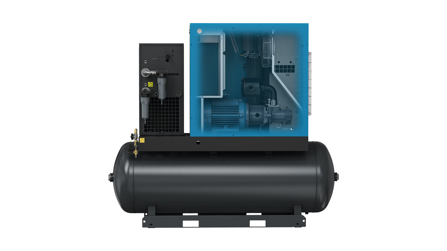 Compresseur à vis vitesse variable ABAC GENESIS I E 15 13 500 4152019809