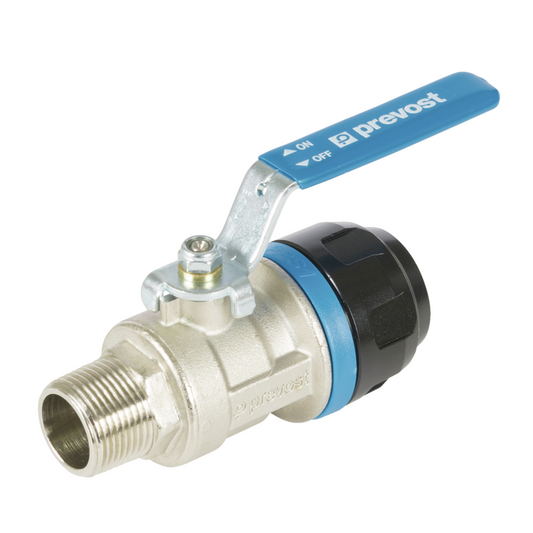 Vanne Aluminium  PREVOST 32mm - 1" mâle PPS1 RSIM3234
